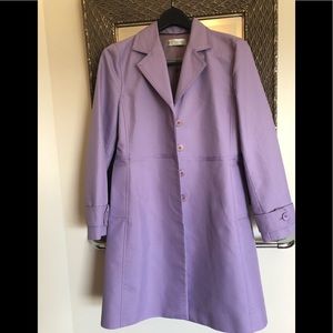 Petite Sophisticate pretty lavender color Coat